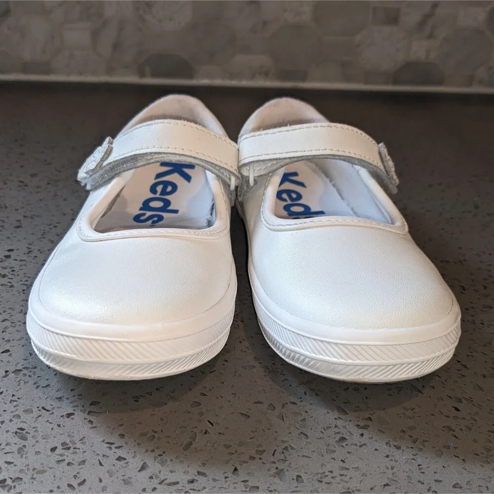 Keds Ella White Mary Jane Girls Size 11 Shoe Bundle